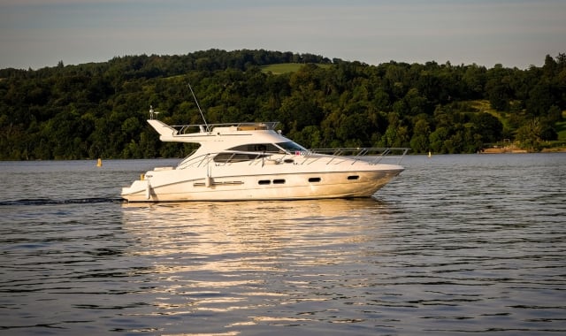 a boat on the water